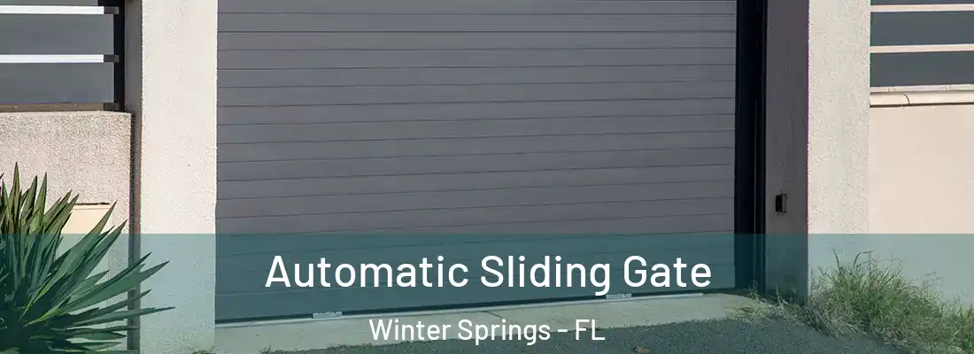  Automatic Sliding Gate Winter Springs - FL