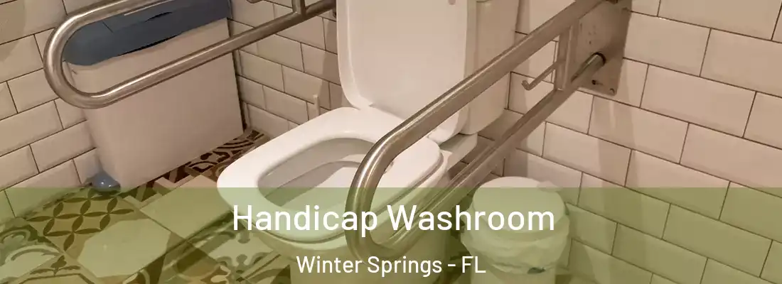  Handicap Washroom Winter Springs - FL