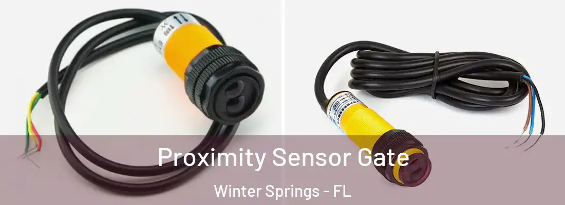  Proximity Sensor Gate Winter Springs - FL
