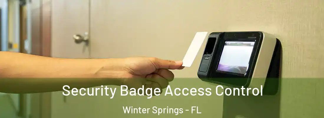  Security Badge Access Control Winter Springs - FL